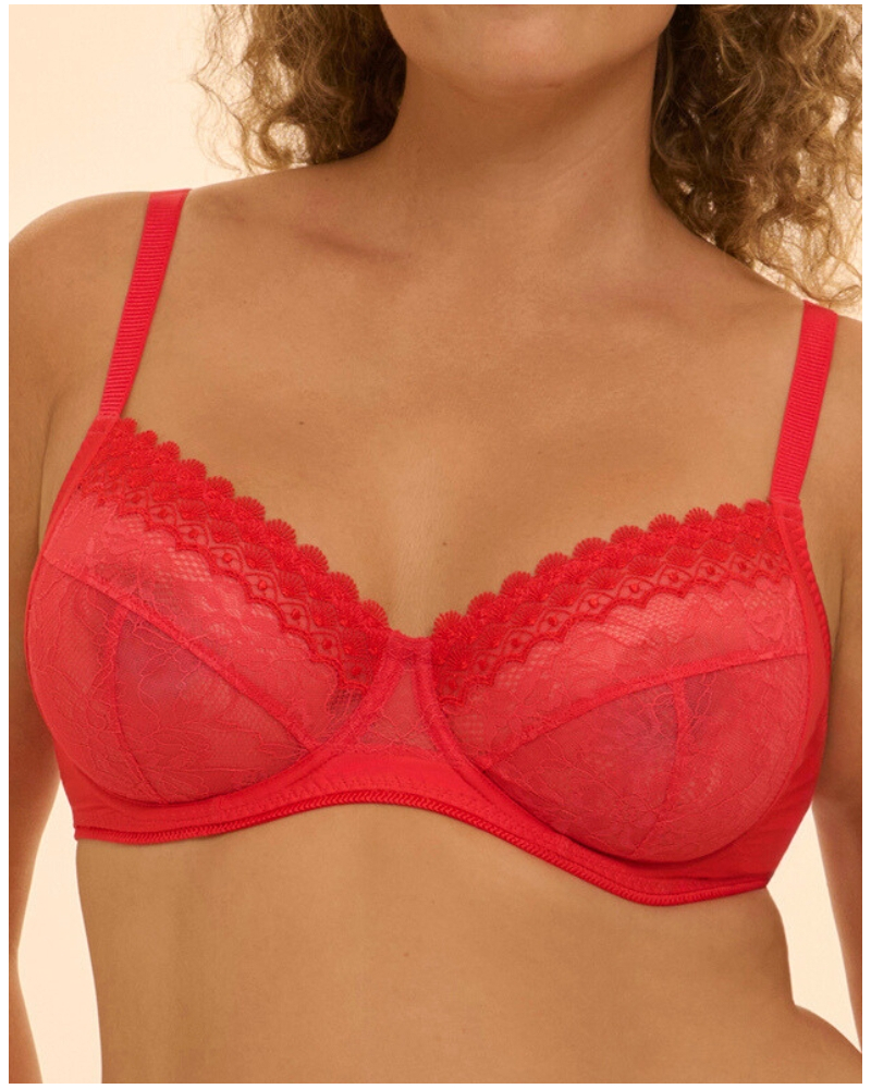 Underwired bra Simone Pérèle Radieuse (Flamingo)