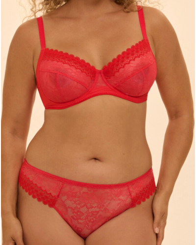 Soutien-gorge armatures emboîtant Simone Pérèle Radieuse (Flamingo)