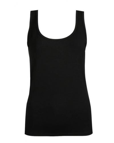 Camiseta de interior con tirantes anchos Marie Jo Soft Studio (Negro)