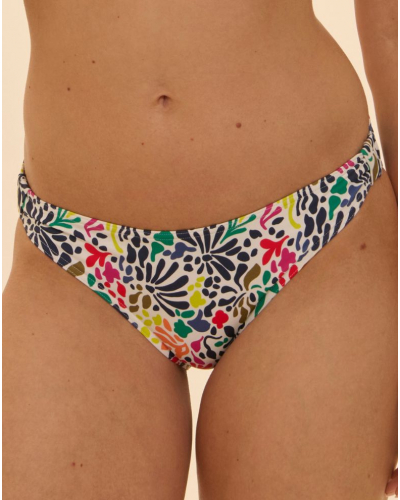 Culotte de bain Simone Pérèle Bohème (Imprimé Tropico Blanc)