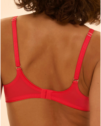 Soutien-gorge armatures foulard Simone Pérèle Radieuse (Flamingo)