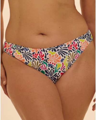 Braga de baño Simone Pérèle Bohème (Imprimé Tropico Blanc)
