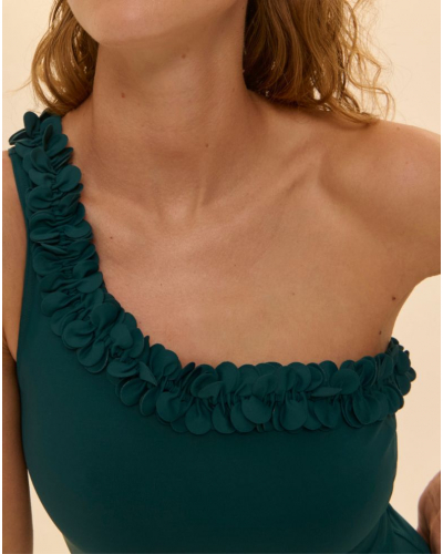 Bañador de una pieza sin aros Simone Pérèle Paloma (Emeraude)