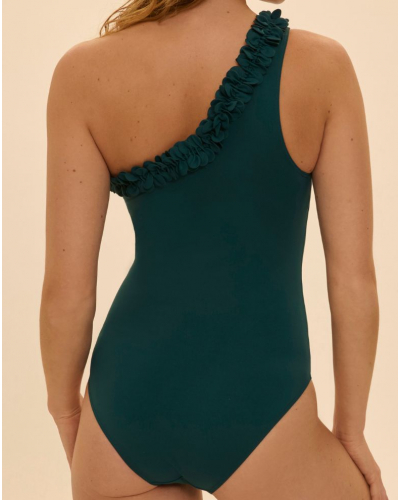 Bañador de una pieza sin aros Simone Pérèle Paloma (Emeraude)