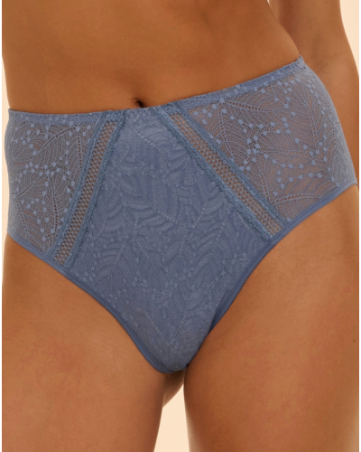 Braga cintura alta Simone Pérèle Comète (Bleu Chambray)