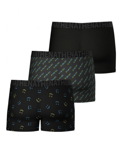 Lot de 3 boxers en coton Easy Fun Athena (Multicolore)