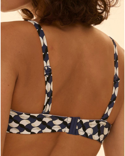 Soutien-gorge de bain bandeau armatures Simone Pérèle Magnetic (Imprimé Salling)
