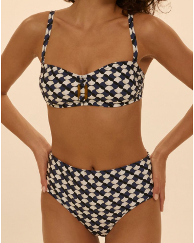 High waist bath knickers Simone Pérèle Magnetic  (Imprimé Salling)