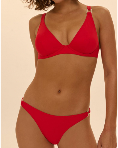 Mini swim briefs Simone Pérèle Magnetic (Ecarlate)