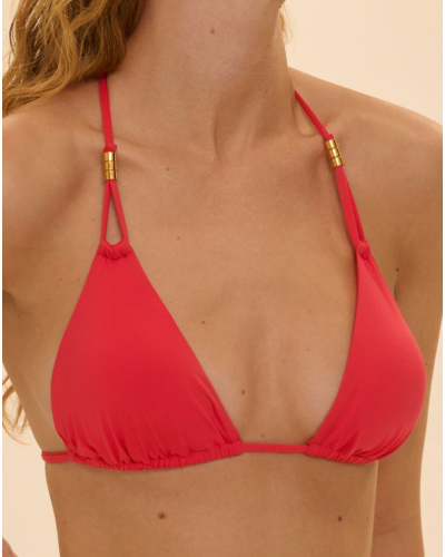 Soutien-gorge de bain triangle sans armature Simone Pérèle Perle (Flamingo)