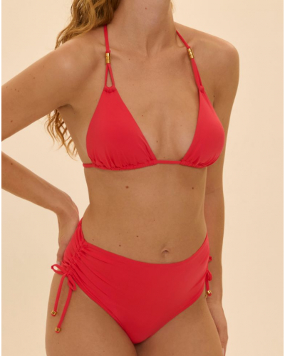 Wireless triangle bath bra Simone Pérèle Perle (Flamingo)