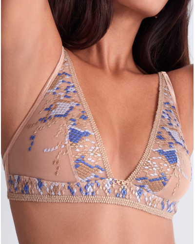Sujetador triangular bralette Aubade Poetic Delights (Skyway)