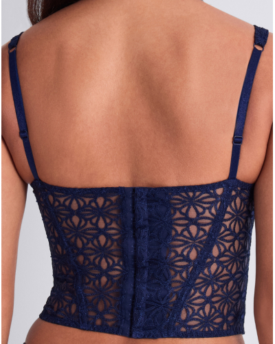 Sujetador largo Aubade Secret Memories (Deep Blue)