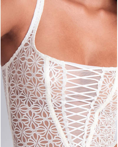 Long bra Aubade Secret Memories (Ivoire)