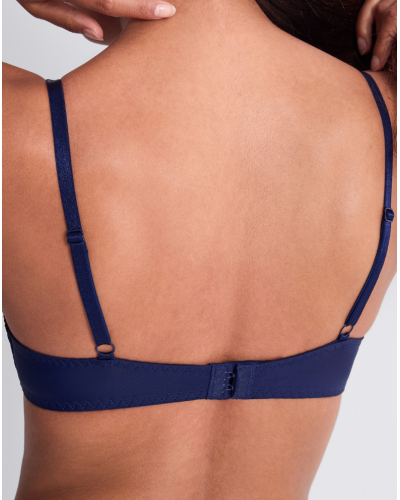 Sujetador triángulo ultra plunge Aubade Secret Memories (Deep Blue)