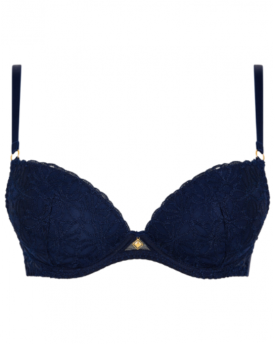 Soutien-gorge plunge coque Aubade Secret Memories (Deep Blue)