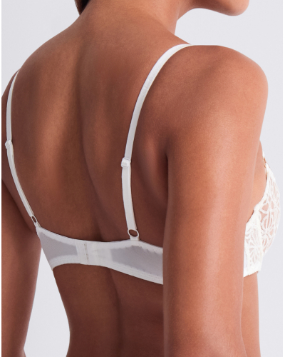Underwired Demi bra Aubade Secret Memories (Ivoire)