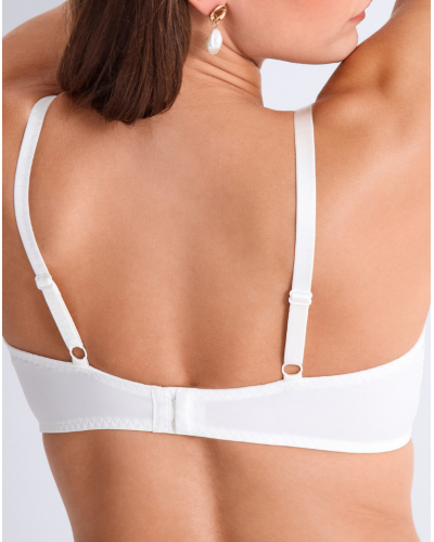 Soutien-gorge triangle ultra plunge Aubade Secret Memories (Ivoire)