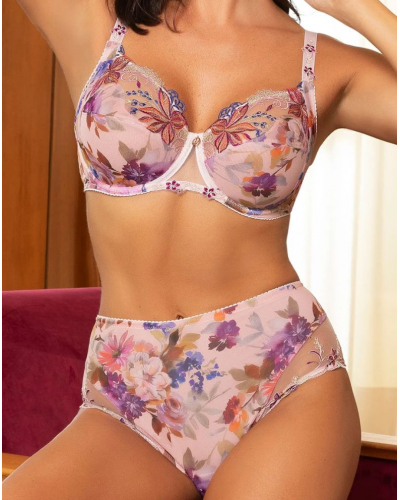 Well-being underwired bra Lise Charmel L'Hiver en Fête (Roses d'Hiver)