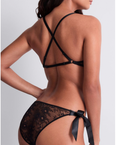 Conjunto Lace Insomnia Aubade Boîte à désir (Negro)