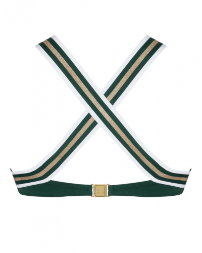 Sujetador de baño triángulo sin aros Lise Charmel Energie Nautique (Cyprès Nautique)