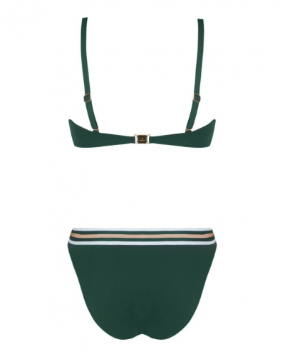 Maillot de bain une pièce bandeau Lise Charmel Energie Nautique (Cyprès Nautique)