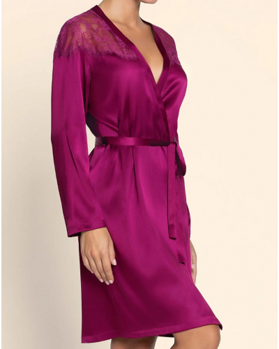 Silk negligee Lise Charmel Source Beauté (Source Amarante)