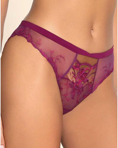 Slip séduction Lise Charmel Source Beauté (Source Amarante)