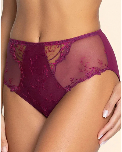 Calzoncillo cintura alta Lise Charmel Source Beauté (Source Amarante)