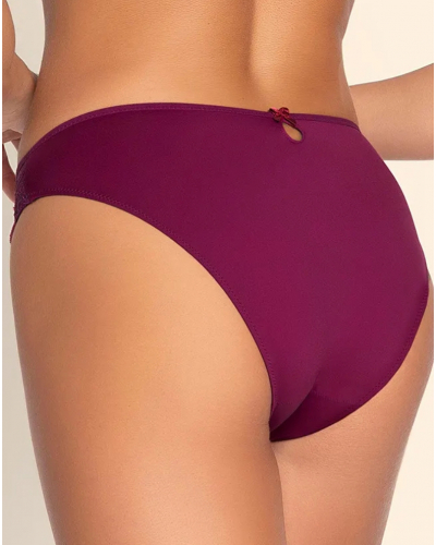 Slip fantaisie Lise Charmel Source Beauté (Source Amarante)