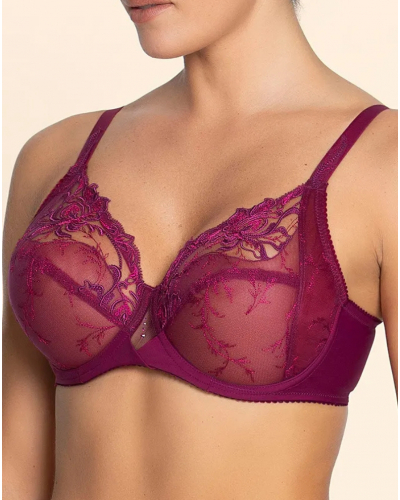 Soutien-gorge armatures bien-être Lise Charmel Source Beauté (Source Amarante)