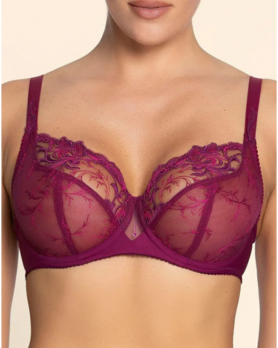 Soutien-gorge corbeille bien-être Lise Charmel Source Beauté (Source Amarante)