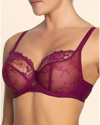 Sujetador corbeille bienestar Lise Charmel Source Beauté (Source Amarante)