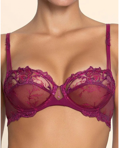 Soutien-gorge corbeille Lise Charmel Source Beauté (Source Amarante)