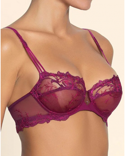 Demi bra Lise Charmel Source Beauté (Source Amarante)