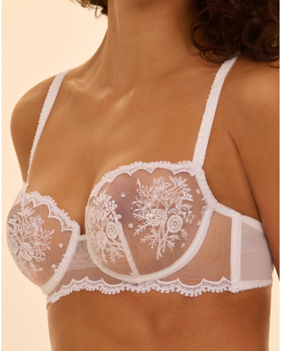 Demi bra Simone Pérèle Intrigue (White)