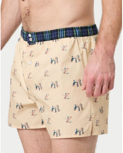 Jockstrap 100% organic cotton Arthur (Yellow)