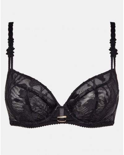 Underwired envelopping bra Chantelle Idyll (Black)