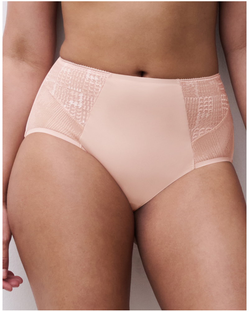 Braga cintura alta Chantelle Intrigue (Soft Pink)