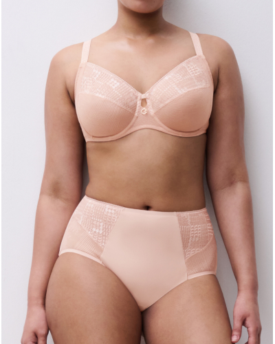 High waisted knickers Chantelle Intrigue (Soft Pink)