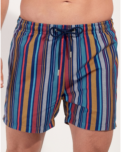 Boxer de bain HOM Marni (Rayures Multicolore)