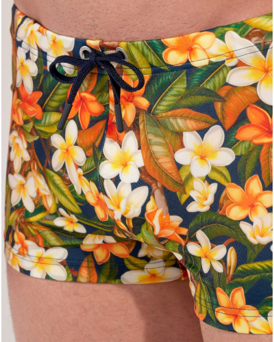 Bañador HOM Etna (Imprimé Marine Floral)