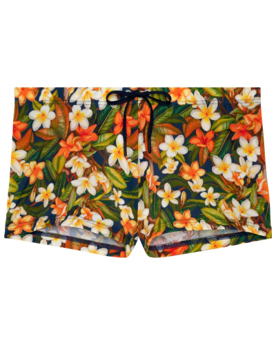 Bath short HOM Etna (Imprimé Marine Floral)