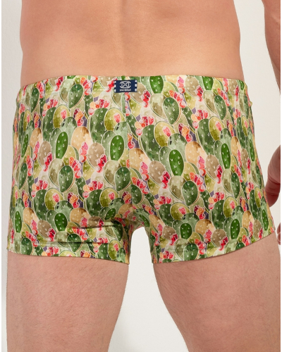Swim Shorts HOM Taormina (Imprimé Vert)