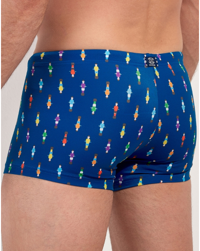 Bañadores HOM Calcio (Imprimé Marine Coloré)