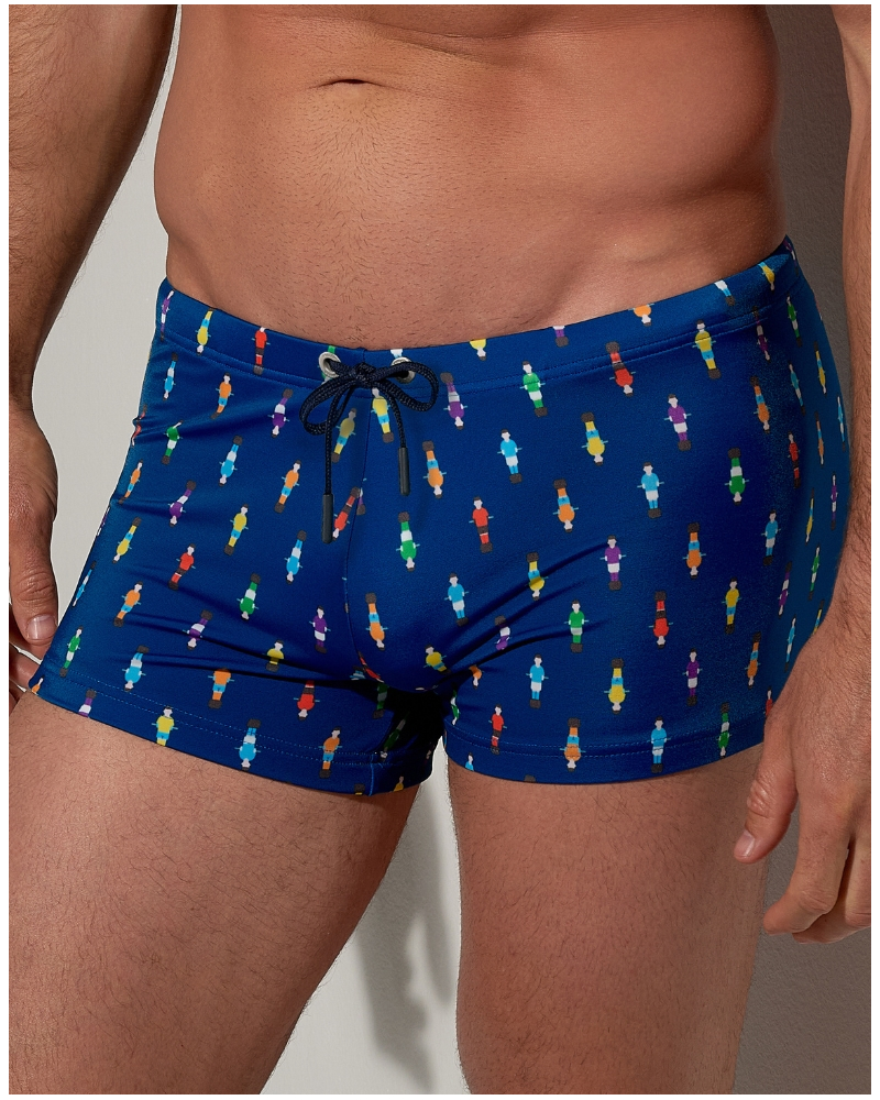 Swim Shorts HOM Calcio (Imprimé Marine Coloré)