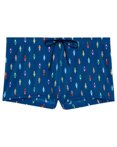 Bañadores HOM Calcio (Imprimé Marine Coloré)