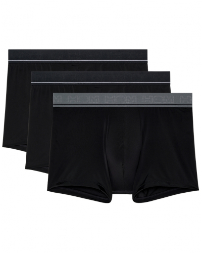 Paquete de 3 boxers HOM Leonard (Negro)
