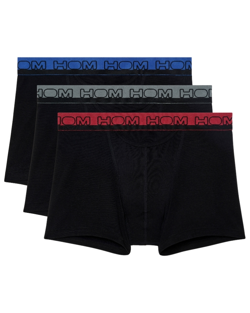 Pack of 3 boxers HO1 HOM Terry (Black)