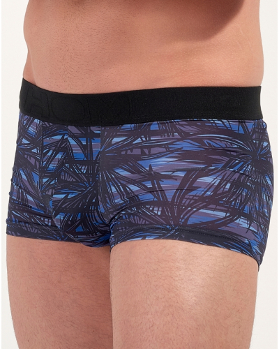 Shorty HOM Star Island (Imprimé Floral Bleu)